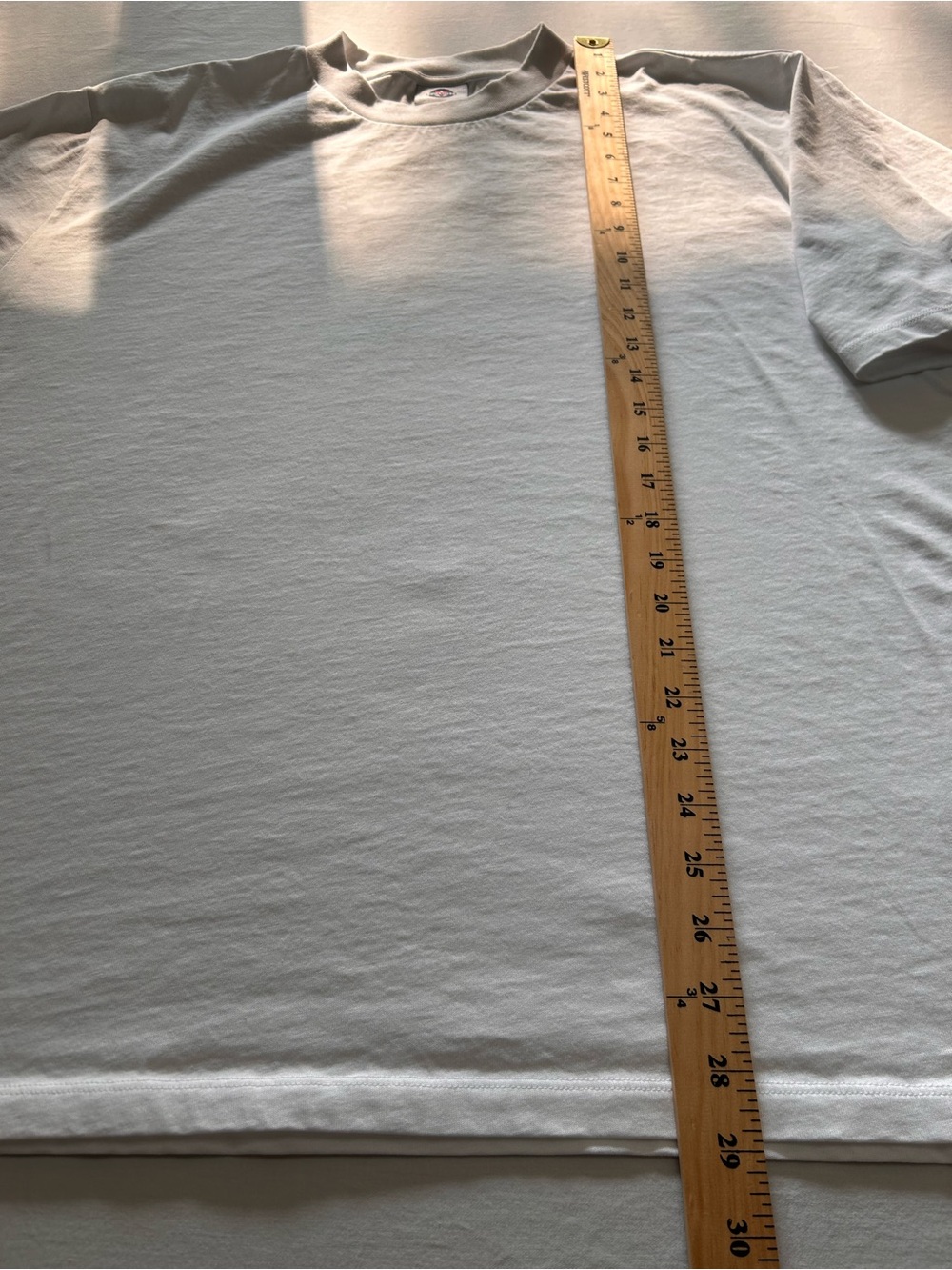 Vuarnet France White T-Shirt Logo Sleeve Casual Tee - Picture 5 of 7